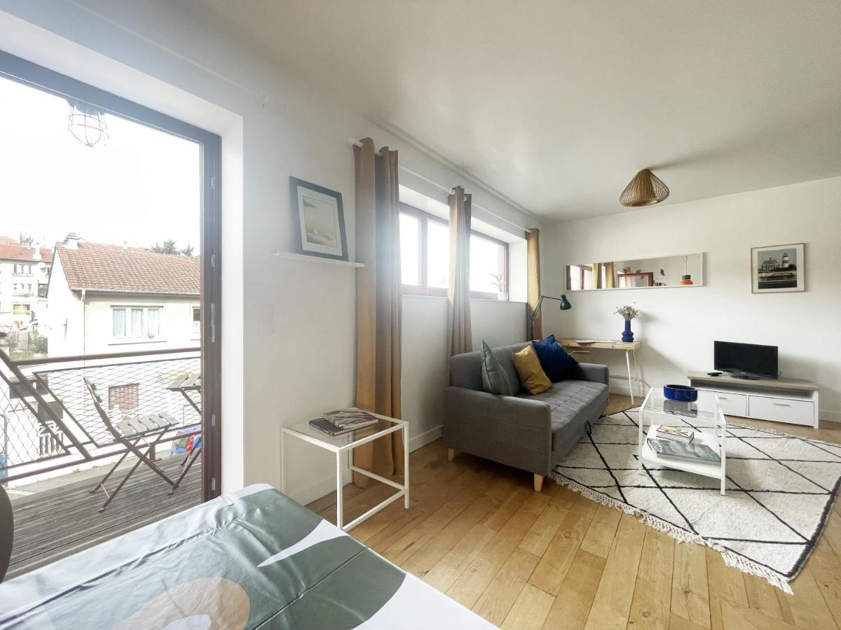 Apartament Le Balcon Rouge Noisy-le-Sec Zewnętrze zdjęcie