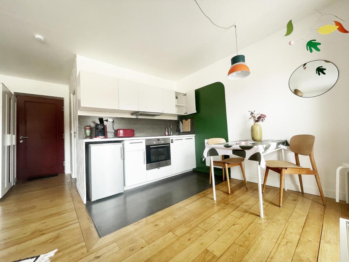 Apartament Le Balcon Rouge Noisy-le-Sec Zewnętrze zdjęcie